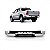 Para choque amarok volkswagen de 2010 a 2024 traseiro cromado com furo para sensor - Imagem 1