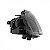 Farol golf volkswagen de 2008 a 2013 lado esquerdo fumê escuro com anel preto - Imagem 3