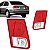 Lanterna civic honda de 2004 a 2006 lado direito traseira da tampa vermelha e cristal - Imagem 1