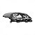 Farol sandero renault de 2012 a 2014 lado esquerdo com máscara cinza e regulagem manual - Imagem 2