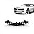 Grade do radiador camaro chevrolet de 2010 a 2013 preta - Imagem 1