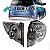 Lanterna fit honda de 2013 a 2014 traseira lado esquerdo fumê transparente twist - Imagem 1