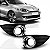 Grade para choque fluence renault de 2010 a 2013 dianteiro lado esquerdo com aro cromado - Imagem 1