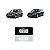 Lanterna de placa a3 audi de 2013 a 2016 e a4 audi e tiguan e jetta volkswagen com LED - Imagem 1