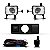 Kit farol auxiliar corsa chevrolet de 2003 a 2007 e meriva chevrolet de 2003 a 2007 e montana chevrolet de 2003 a 2007 raiado - Imagem 2