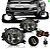 Kit de farol com grade e friso fox volkswagen de 2015 a 2022 cromado - Imagem 2