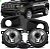 Kit de farol auxiliar renegade jeep de 2015 a 2019 com grade e moldura inferior do para choque cinza com botão - Imagem 2