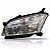 Farol tracker chevrolet de 2014 a 2016 lado esquerdo elétrico com motor - Imagem 2