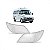 Lente de farol sprinter mercedes benz de 2003 a 2011 lado esquerdo com auxiliar - Imagem 1
