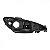 Carcaça de farol 206 peugeot de 2005 a 2008 lado direito simples - Imagem 2