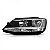 Farol jetta volkswagen de 2011 a 2015 lado esquerdo manual sem LED sem projetor - Imagem 2