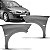 Para lama megane ii renault de 2006 a 2013 lado direito cinza - Imagem 1