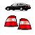 Lanterna accord honda de 1994 a 1996 traseira lado esquerdo vermelha e cristal sedã e cupê - Imagem 1