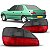 Lanterna 306 peugeot de 1998 a 2002 traseira lado direito com friso preto sedã - Imagem 1
