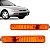 Lanterna accord honda de 1994 a 1995 dianteira lado esquerdo âmbar para para choque - Imagem 1
