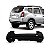 Para choque duster renault de 2010 a 2015 traseiro preto - Imagem 1