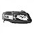 Farol gol volkswagen de 2006 a 2008 lado esquerdo fumê com friso cromado geração 4 - Imagem 2