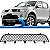 Grade do para choque triton mitsubishi de 2007 a 2010 dianteira inferior central preta - Imagem 1