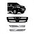 Grade do radiador hilux toyota de 2005 a 2008 preto com dois frisos cromados para picape - Imagem 1
