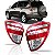Lanterna rav4 toyota de 2008 a 2012 traseira lado direito com LED - Imagem 1
