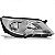 Farol tiguan volkswagen de 2009 a 2011 lado esquerdo elétrico - Imagem 2