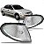 Lanterna protege 323 mazda de 1995 a 1997 dianteira lado esquerdo cristal sem soquete - Imagem 1