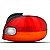 Lanterna accent hyundai de 1994 a 1997 lado direito traseira quatro portas - Imagem 2