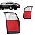Lanterna accord honda de 1996 a 1997 traseira interna lado esquerdo bicolor sedan - Imagem 1