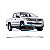 Moldura inferior para choque da grade do radiador amarok volkswagen de 2010 a 2016 lado esquerdo posição inferior cromada - Imagem 1