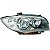 Farol 118i bmw de 2006 a 2011 lado direito máscara cinza - Imagem 2