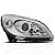 Farol b160 b180 e b200 mercedes benz de 2006 a 2009 lado direito - Imagem 2