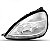 Farol classe a mercedes benz de 1999 a 2003 lado esquerdo com auxiliar lente raiada - Imagem 2