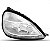 Farol classe a mercedes benz de 1999 a 2003 lado direito com auxiliar lente raiada - Imagem 2