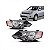 Farol outlander mitsubishi de 2008 a 2009 lado direito elétrico - Imagem 1