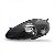 Farol punto fiat de 2007 a 2012 lado esquerdo preto manual com soquete quadrado - Imagem 2