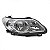 Farol gol volkswagen de 2009 a 2012 lado esquerdo cromado foco duplo geração 5 - Imagem 3