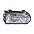Farol gol volkswagen de 1995 a 1999 lado esquerdo cromado modelo cibie - Imagem 2
