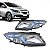 Farol onix e prisma chevrolet de 2012 a 2016 lado direito cromado máscara azul manual - Imagem 1