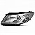 Farol onix e prisma chevrolet de 2012 a 2016 lado esquerdo cromado - Imagem 2