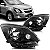 Farol cobalt chevrolet de 2012 a 2016 lado esquerdo máscara negra - Imagem 1