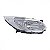 Farol spin chevrolet de 2012 a 2018 lado esquerdo cromado manual - Imagem 2