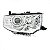 Farol pajero dakar mitsubishi de 2009 a 2013 e triton mitsubishi de 2012 a 2016 lado esquerdo manual e elétrico - Imagem 2