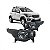 Farol gol saveiro e voyage volkswagen de 2018 a 2023 lado direito duplo com friso cromado geração 8 - Imagem 1