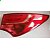 Lanterna santa fe hyundai de 2014 a 2016 traseira de canto lado esquerdo com LED - Imagem 2