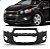 Para choque sonic chevrolet de 2012 a 2014 dianteiro preto sem rebaixo para emblema e sem reboque - Imagem 2