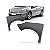 Para choque jetta volkswagen de 2006 a 2010 dianteiro preto para pintura sem spoiler - Imagem 3