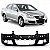 Para choque jetta volkswagen de 2006 a 2010 dianteiro preto para pintura sem spoiler - Imagem 1