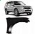 Suporte guia de para choque triton mitsubishi de 2007 a 2016 dianteiro lado esquerdo - Imagem 2