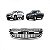 Grade do radiador s10 chevrolet de 2012 a 2016 com moldura cromada - Imagem 1