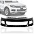Para choque touareg volkswagen de 2011 a 2014 dianteiro sem spoiler com furo para esguicho sem sensor - Imagem 1